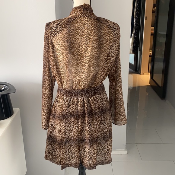 Zara Animal Print Dress - Picture 4 of 9